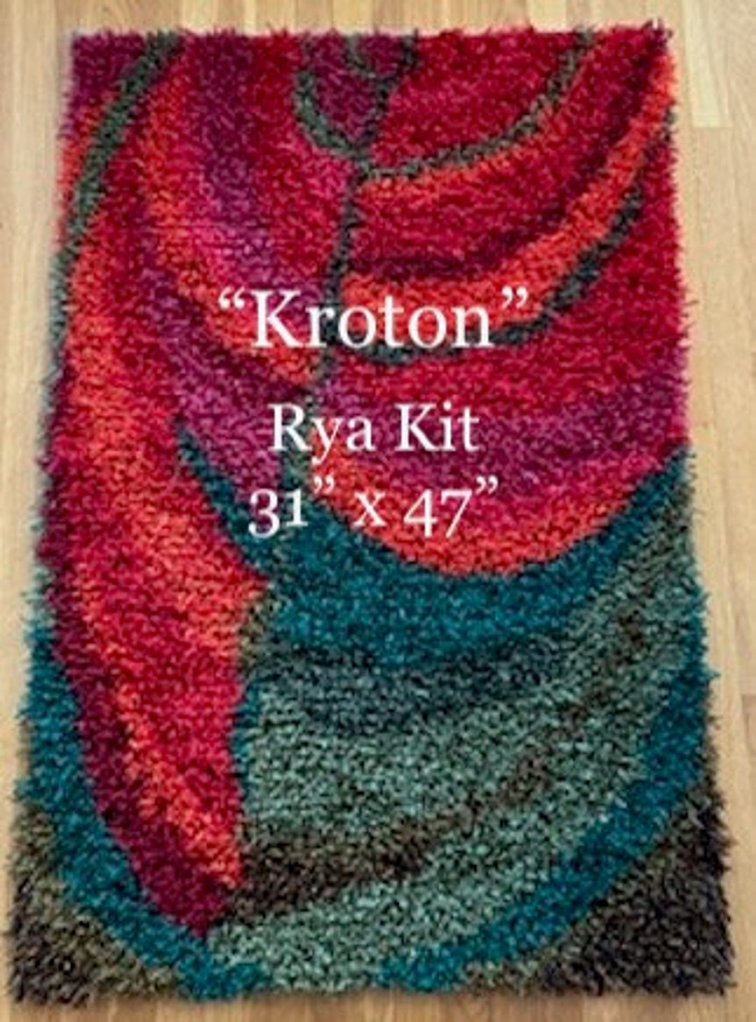Rya Rug Kit From Norway 