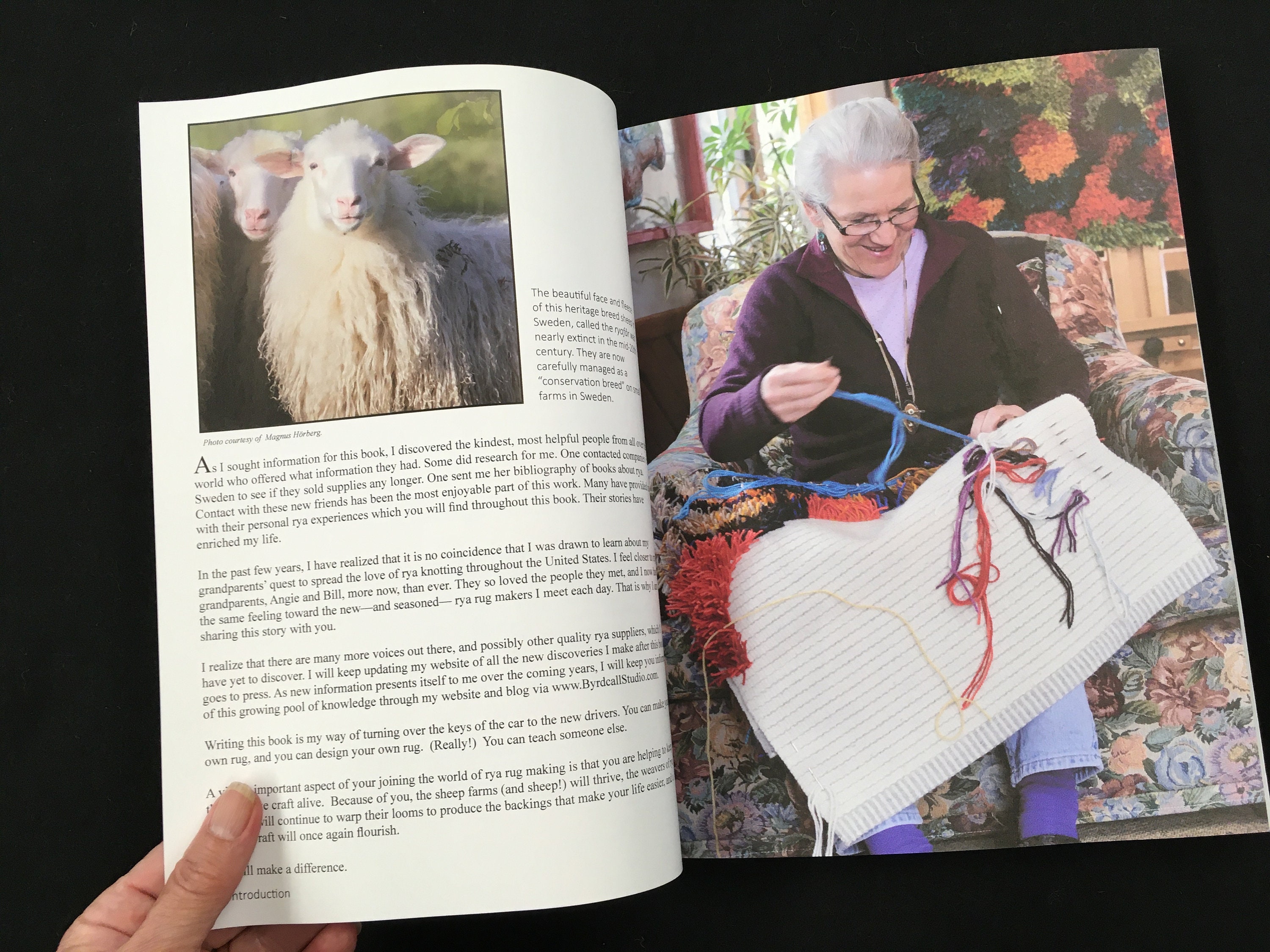 Rya Rugs Book. Design and Make Your Own Rya Rug. Paperback Rya Etsy