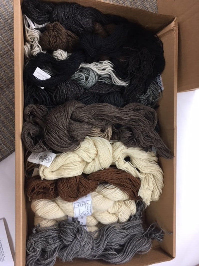 Rya Rug Kit in Natural Colors. Rye Kit from Norway called | Etsy