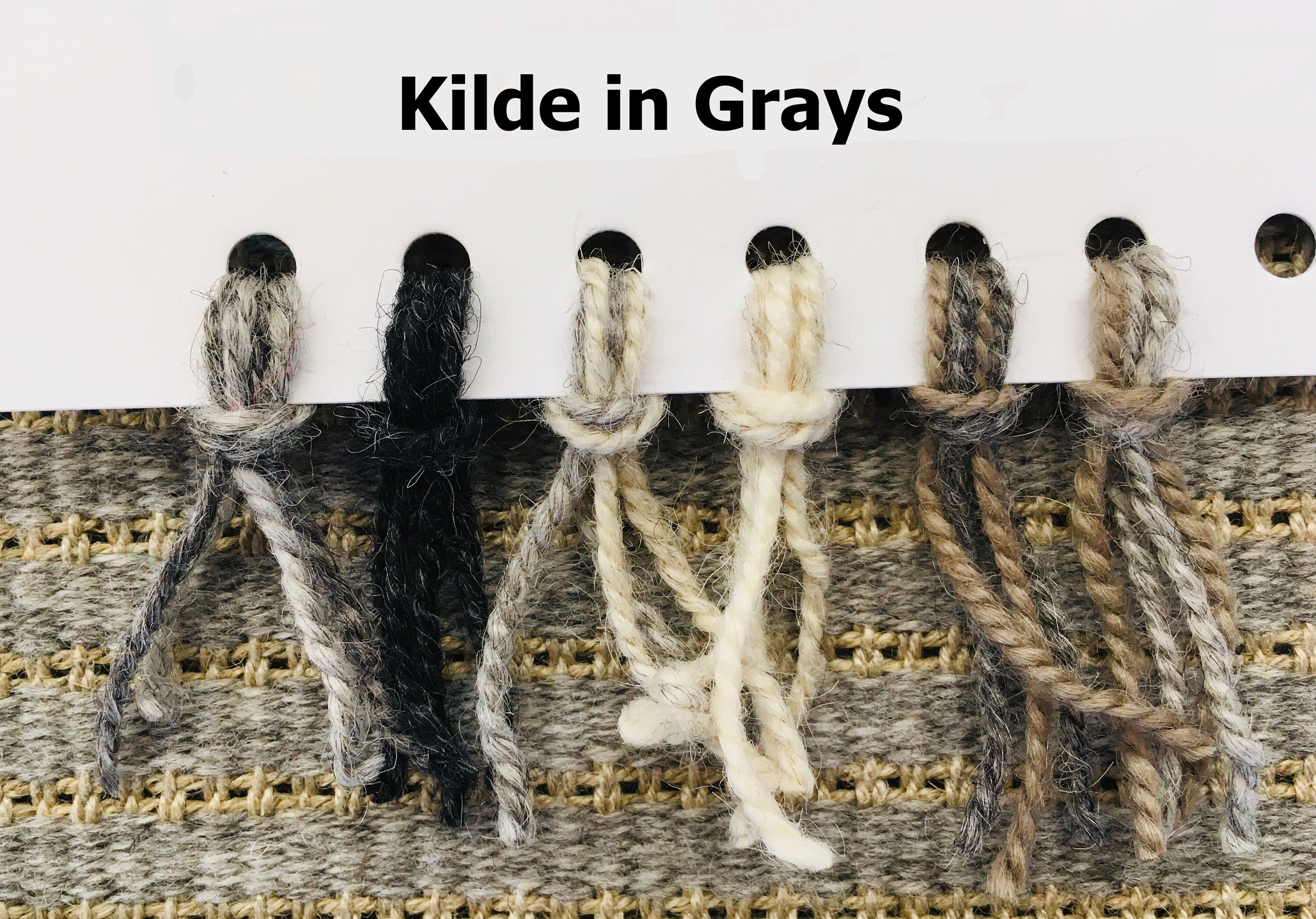 Etsy Rya Rug Kits Rya Rug Kit From Norway Named Kilde...midcentury-modern Style. Wool ...