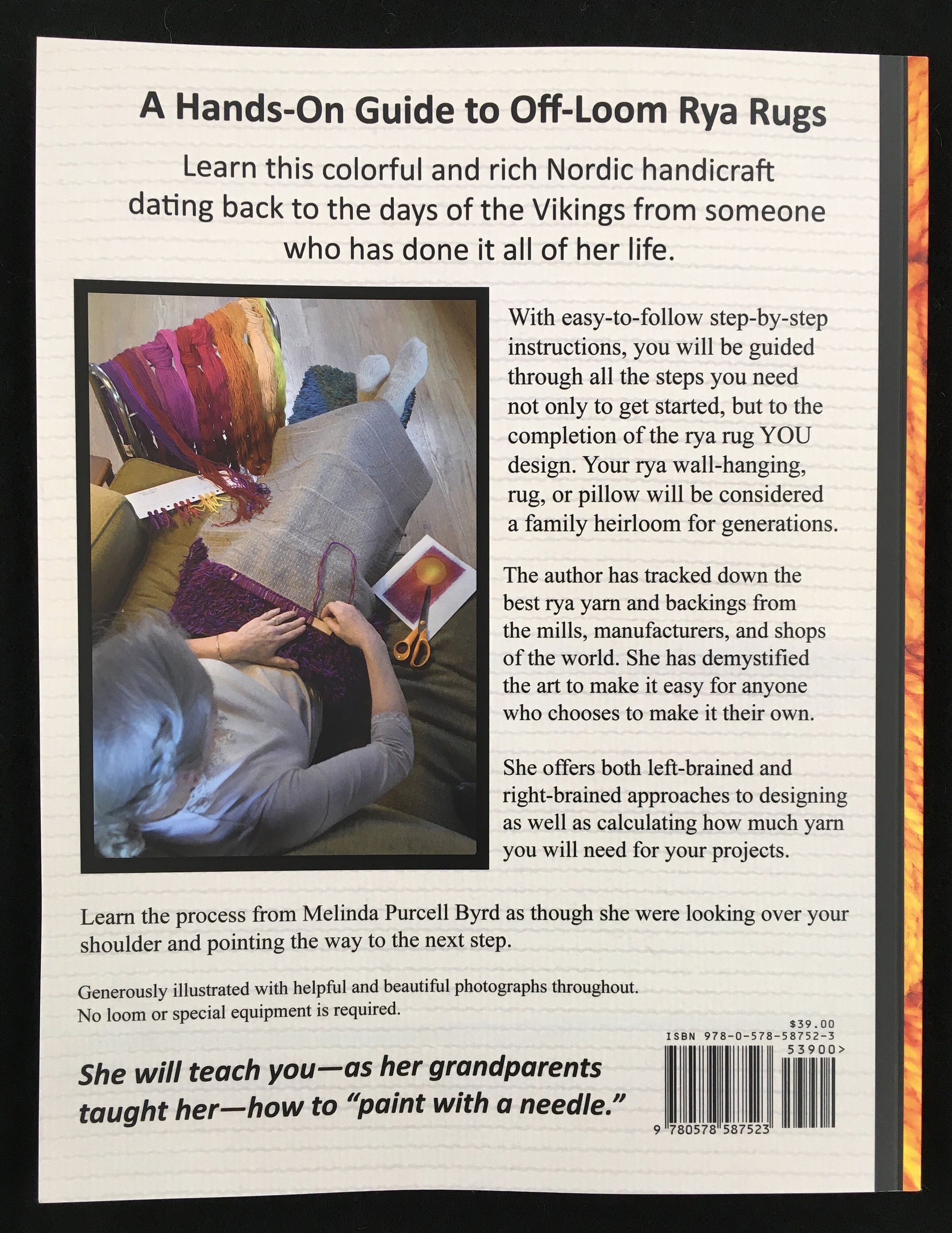 Rya Rugs Book. Design and Make Your Own Rya Rug. Paperback Rya Etsy