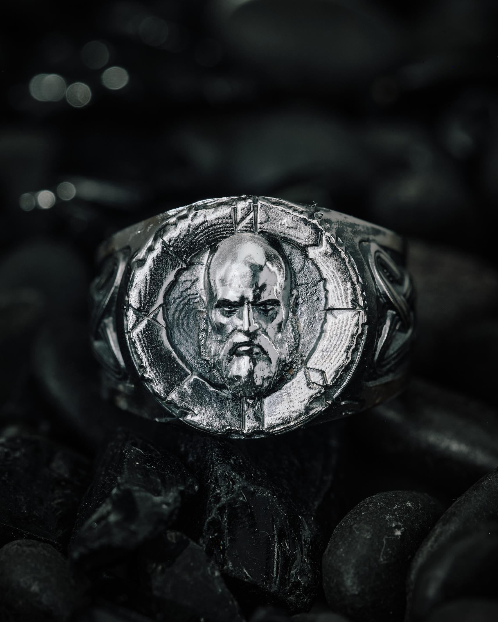 Pendentif Hache De Kratos God Of War En Argent 925 - Artisanal, Neuf Avec étiquettes - Fait Main !