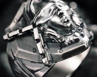 USA Specific |  Absolution Regalia Ring | Sterling Silver 925 | Warcraft Tier Set Tribute Band