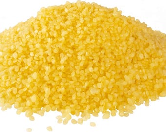 SALE! 16 oz. 100% Pure USA Yellow Beeswax Pellets--Filtered--Dye Free--Chemical-Free--Cosmetic Grade--Benefits Animal Rescue