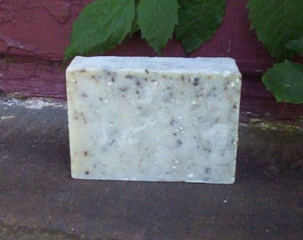 Lavender Sage Soap--3 FREE Soap Bags--No Added Fragrance--VEGAN--Natural-Sensitive Skin--Dye-Free--Benefits Animal Rescue