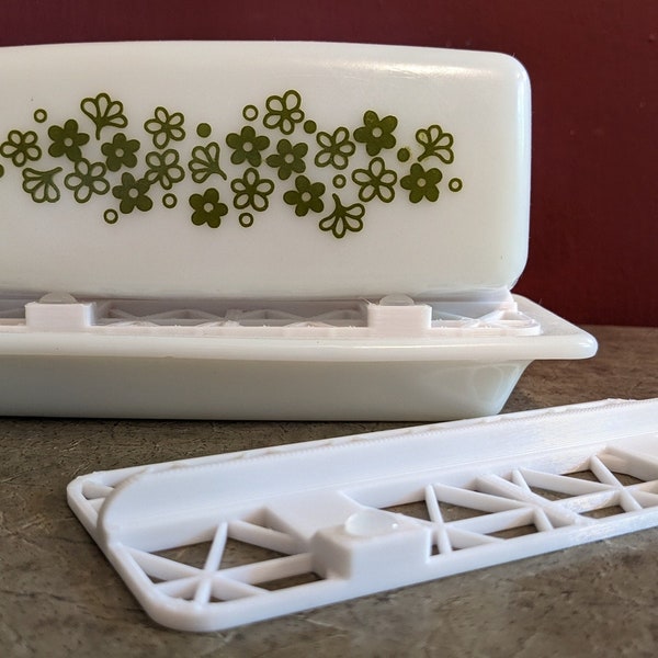 Pyrex Butter Dish Lid Display Stand Riser 3D Printed 72-B 72-C