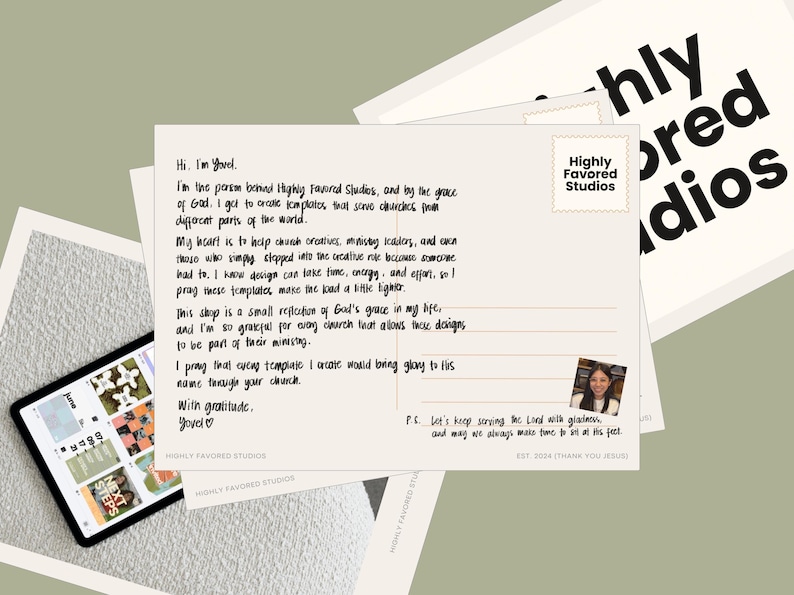 Modern Church Invitation Templates, Creative Sunday Invite Cards, Evangelism (Canva Editable, Digital Download) image 9