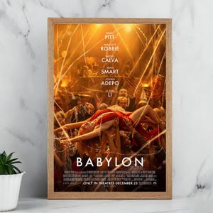 Babylon Film Poster - Etsy