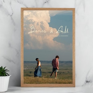 Bones and All Movie Poster - Vintage Typographic Posters - Wall Decor, Art, Gift Ideas