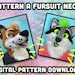 Fursuit NECK Pattern for head DIY PDF digital download template for mascot, costume, cosplay