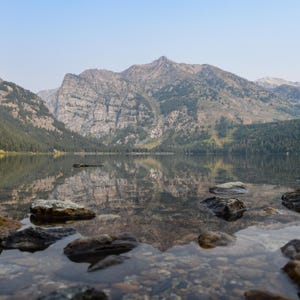 Phelps Lake im Grand Teton National Park Foto