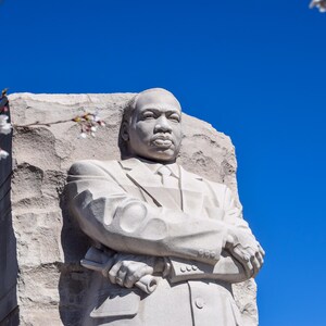 Fotografía conmemorativa de Martin Luther King Jr.