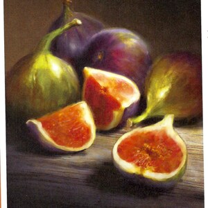 Figs Still Life by Robert Papp for Cook&#39;s Illustrated Magazine Cover July & August 2011 to Frame or for Paper Arts PSS 5420