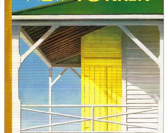 Postcard New Yorker Magazine Cover, June 7, 1993, Block Island Beach House by Gretchen Dow Simpson PSS 6320