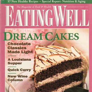 Vintage Eating Well Magazine September & Oktober 1993 Das Magazin für Ernährung und Gesundheit PSS 4946