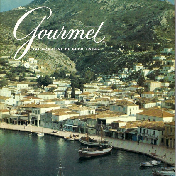 Gourmet Magazine - August 1978 The Magazine of Good Living PSS 5786