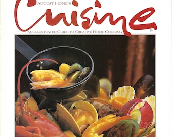 Vintage Cuisine Magazine September & October 1997 - The Magazine of Fine Food and Creative Living PSS 5791