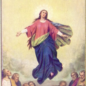 Religious Art Vintage Prayer Cards Funeral Burial Cards PSS 3093