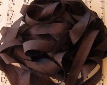 Unsweetened Chocolate Seam Binding Silky Rayon Seam Binding Ribbon - 9 yards PSS 0325