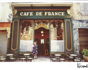 Provence Postcard - Cafe de France PSS 4613