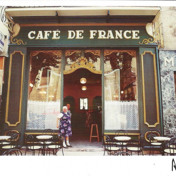 Provence Ansichtkaart - Cafe de France PSS 4613