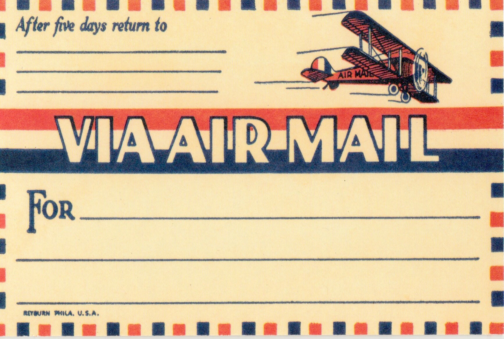 Via air mail - Etsy 日本