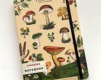 Foraging Cavallini Notebook, Lined Blank Journal, Notebook, Travel, Writing, Diary, Prayer Journal