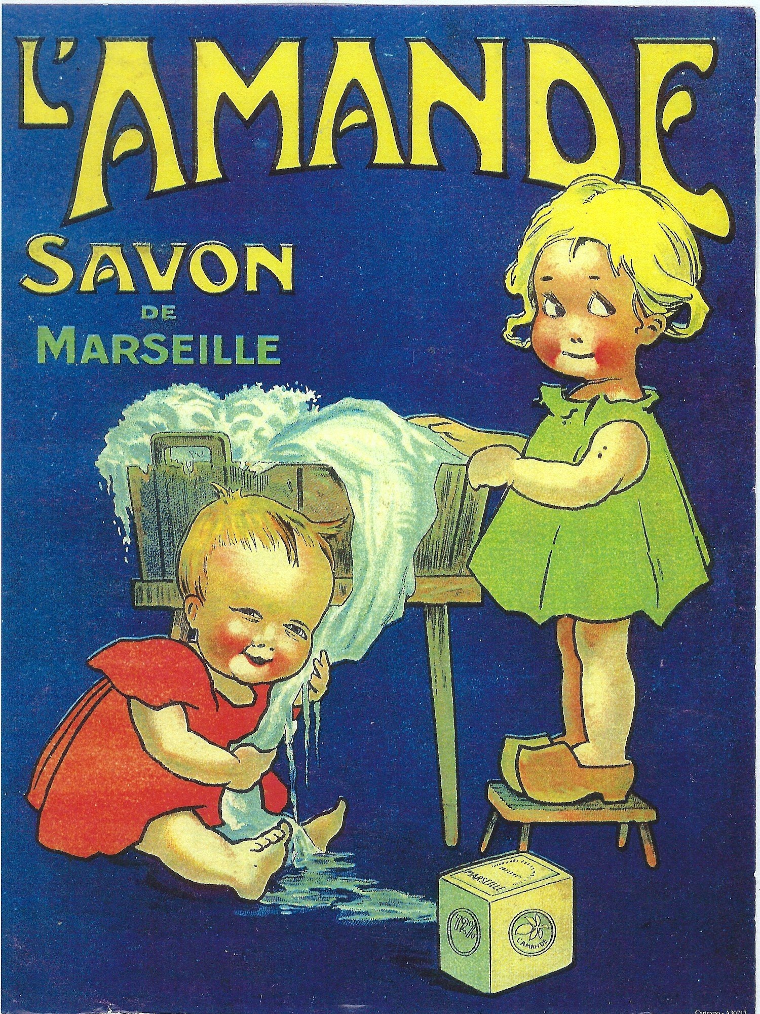 Boîte et savon MARCEL À LA MONTAGNE Natives déco rétro vintage