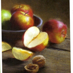 Apples Still Life by Robert Papp for Cook&#39;s Illustrated Magazine Cover November & December 2011 to Frame or for Paper Arts PSS 5424