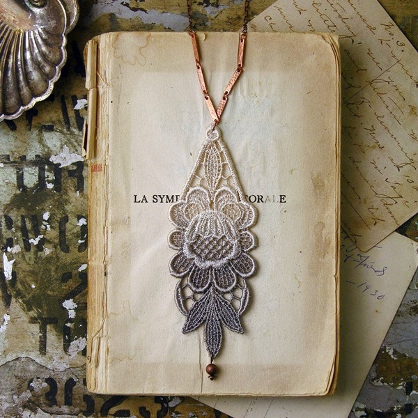 collar de encaje - LUPHIA-ombre