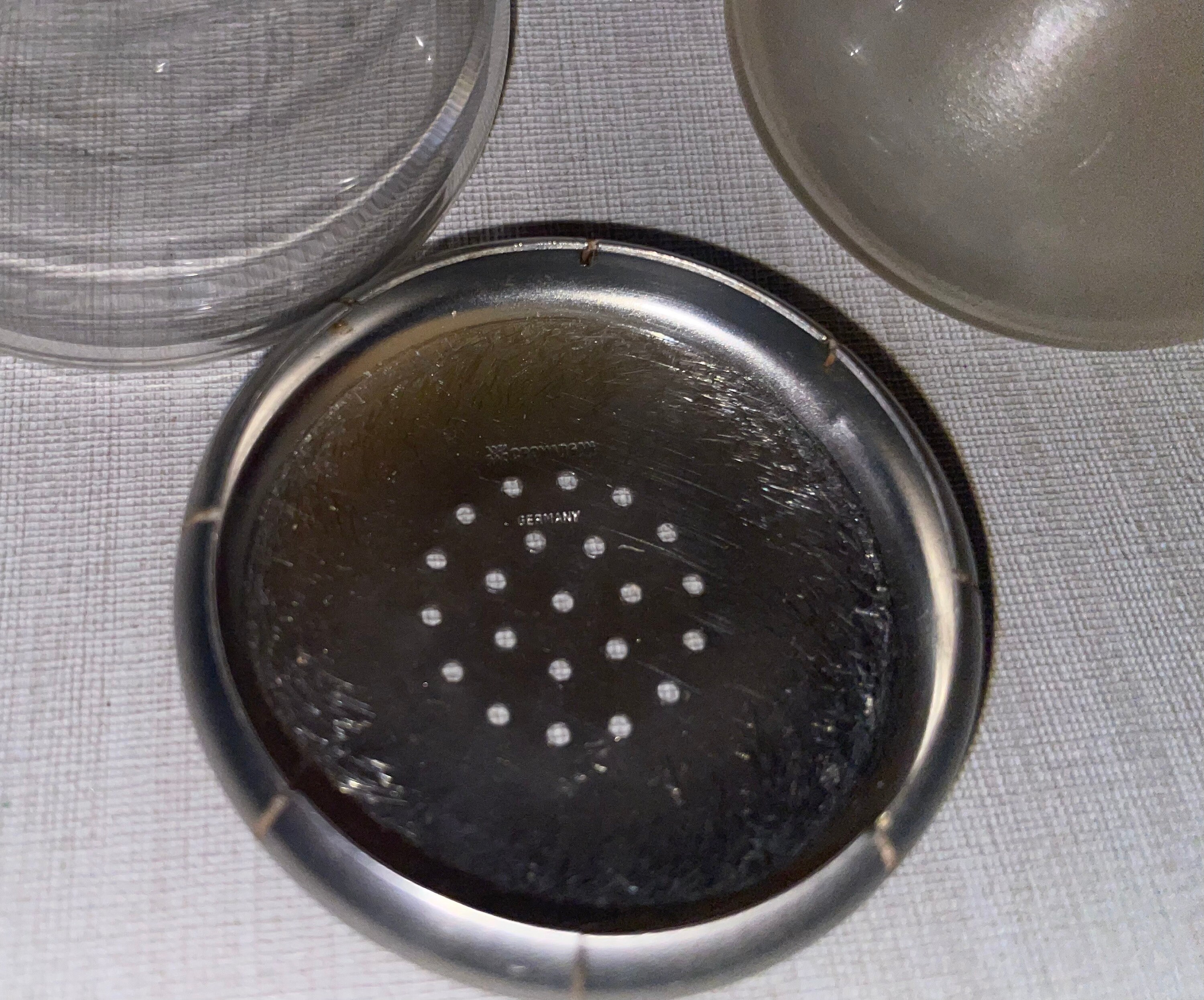 Vintage Mid Century 50s WMF Wilhelm Wagenfeld Stainless Steel and