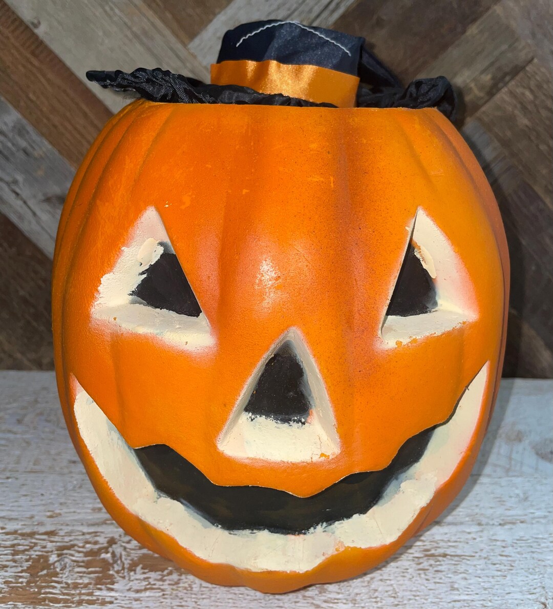 Vintage Jack O Lantern and Animated Witch Halloween Decor by Gemmy ...