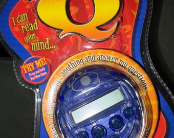 Vintage Radica 20 Questions Electronic Blue Game New Sealed in Package 2007