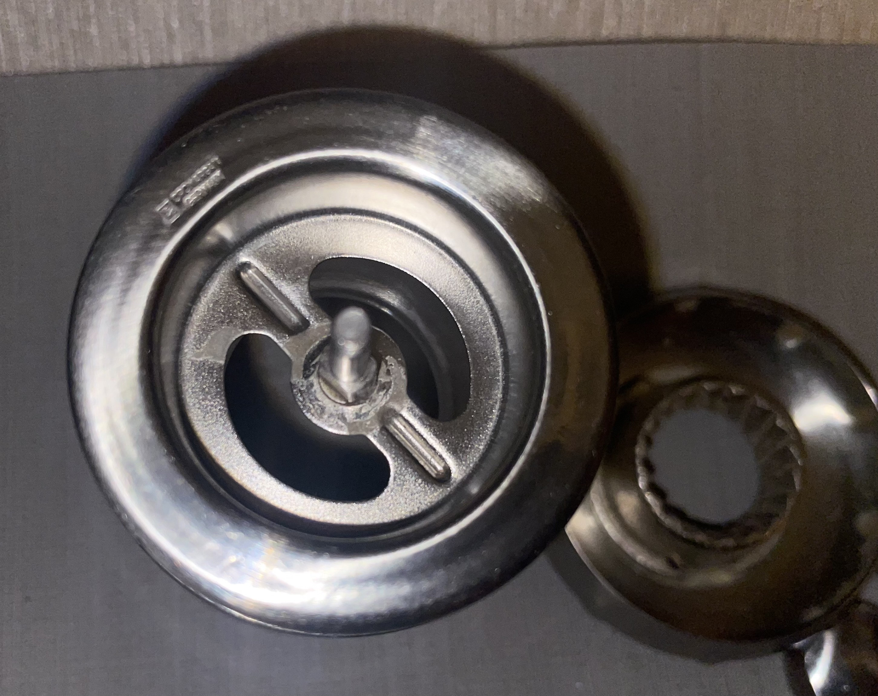 Vintage Mid Century 50s WMF Wilhelm Wagenfeld Stainless Steel and