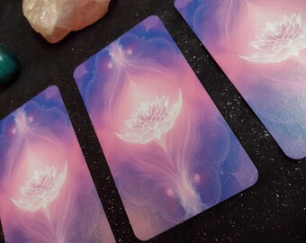 Energy Focus Oracle card deck - Lotus Moon Magic divinity tarot