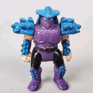 Vintage 1994 TMNT Teenage Mutant Ninja Turtles Mini Mutants Super Shredder 1&quot;