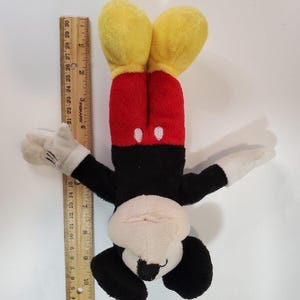 Vintage Dan Dee Disney Collectors Choice Myszka Miki 10" Pluszowa zdjęcie 6