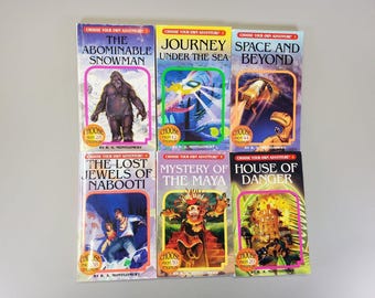 Vintage 2006 COYA Lot Choose Your Own Adventure Books 1-6 R. A. Montgomery