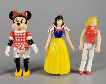 Figurki Disney World Magic Town Square Friends Minifigurki Minnie Królewna Śnieżka