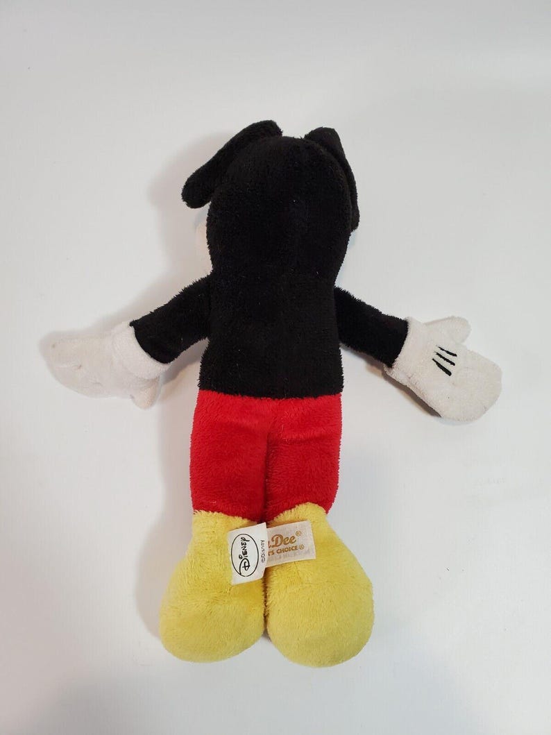 Vintage Dan Dee Disney Collectors Choice Myszka Miki 10" Pluszowa zdjęcie 3