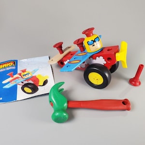 Vintage 2000 BRIO Builder System Airplane 34228 Complete