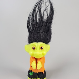 Vintage 90&#39;s Russ Troll Doll Grabber Frankenstein Monster Zombie 3&quot; Tall