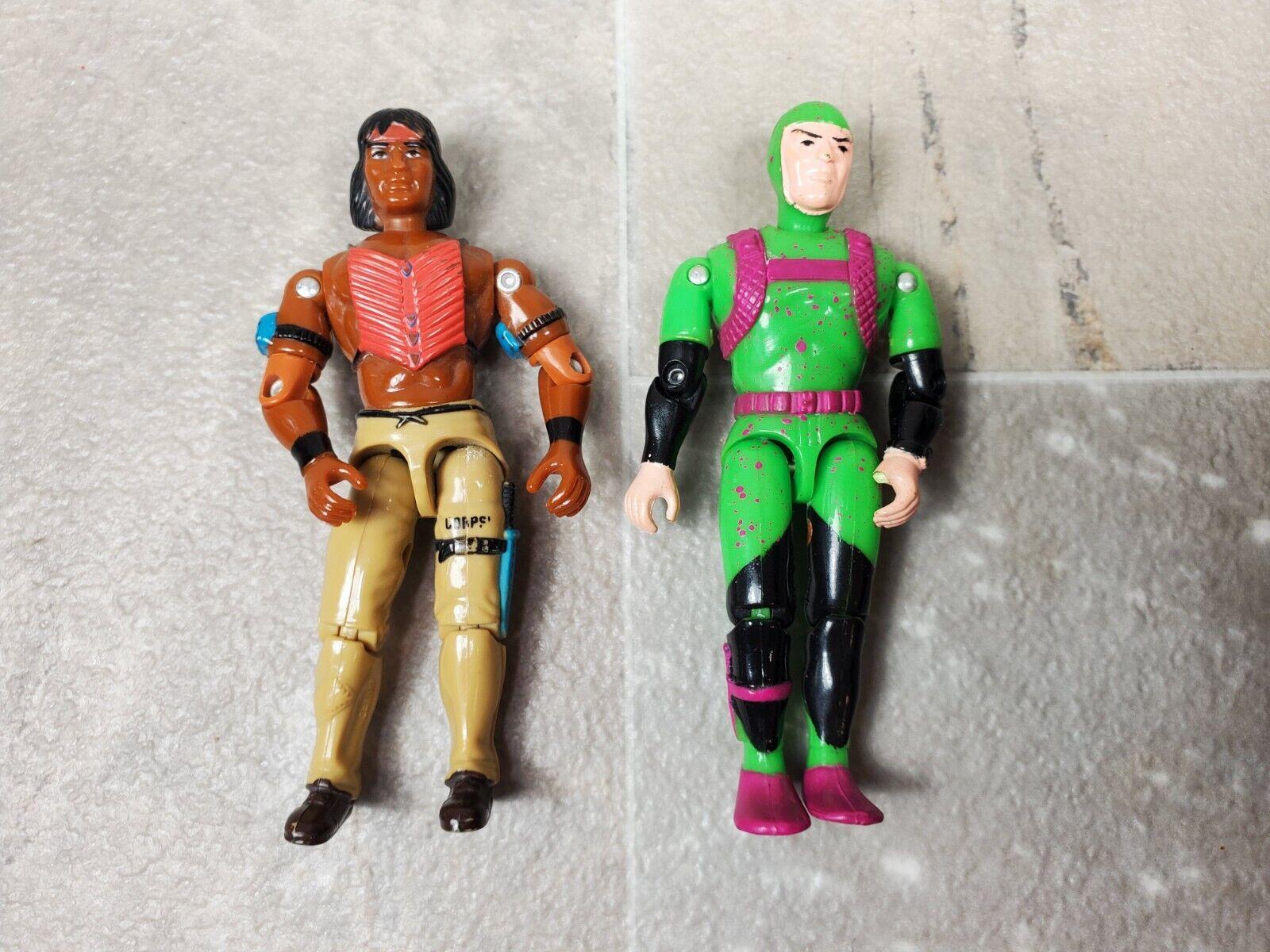 Vintage 1997 Lanard the Corps Tracker Tom and Shark Action Figure