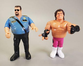 Figura de lucha libre vintage WWE Figura de acción WCW / Hasbro