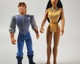 ヴィンテージ ディズニーのポカホンタス フィギュア、自分で選んで、90