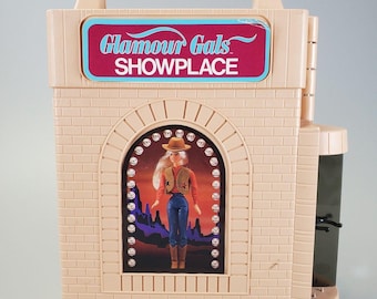 Zestaw do przenoszenia lalek Vintage Kenner Glamour Gals Showplace Fashion