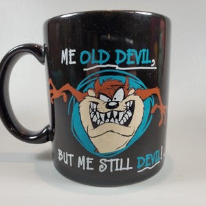 Rare & Vintage 1994 Hallmark Tasmanian Devil (Taz) 12 Oz Ceramic Coffee Mug