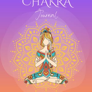 Chakra Journal ~ 80+ Page DELUXE PRINTED Journal ~ Chakra, Emotional, Spiritual, Workbook, Coloring, Scrapbook, Wellness, Self-care BUNDLE