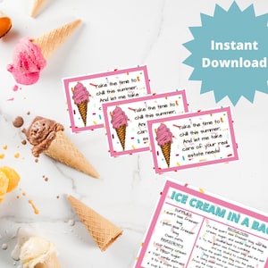 Summer Chill Pop by Tags, Summer Real Estate Pop by Printable Tag, Real Estate Marketing Thank You Tag INSTANT DOWNLOAD, client appreciation