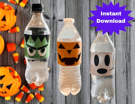 Lot De 100 Autocollants Citrouille D'Halloween Non Répétitifs